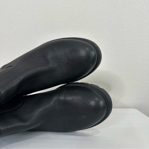 Gucci GG Black Leather Ankle Boots Women's size 38 - Picture 9 of 12